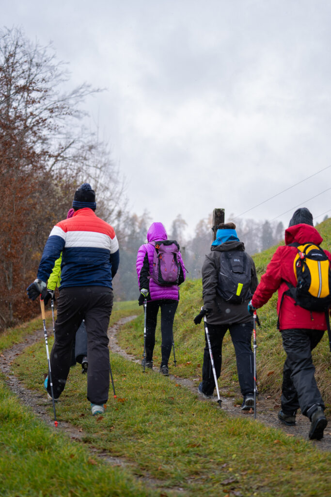 Referenzfotog Kurs Nordic Walking