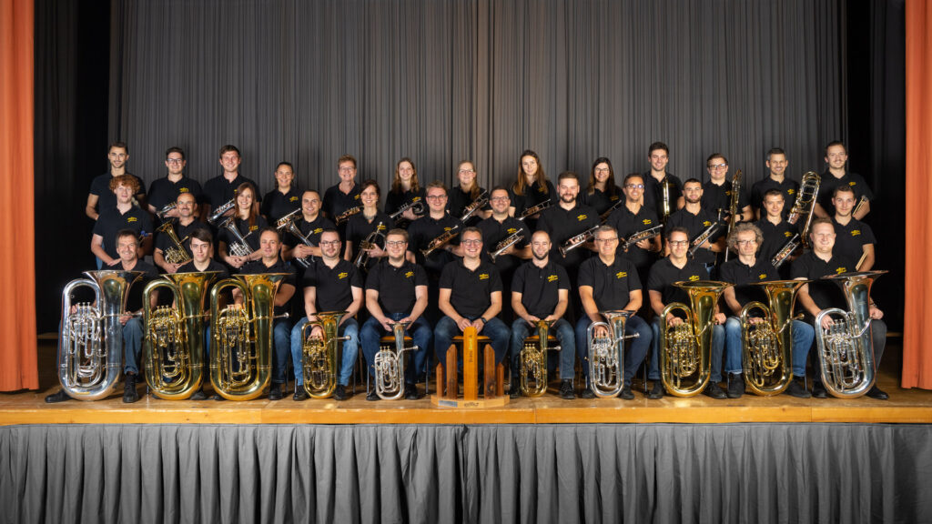 Firmenfotograf Bandfoto Brass Band Emmental