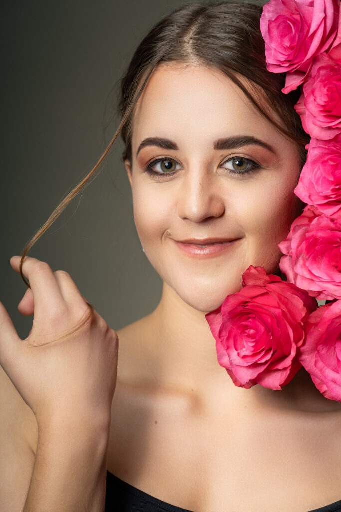 Referenzfoto Portrait vom Beauty-Shooting Projekt