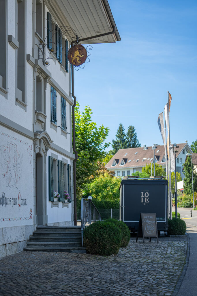 Das Referenzfoto vom alter Eingang Löie Fraubrunnen